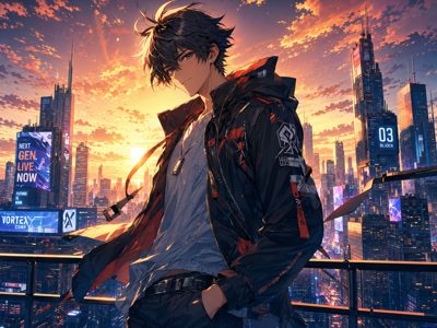 国产自拍动漫-都市黄昏少年行热血短片